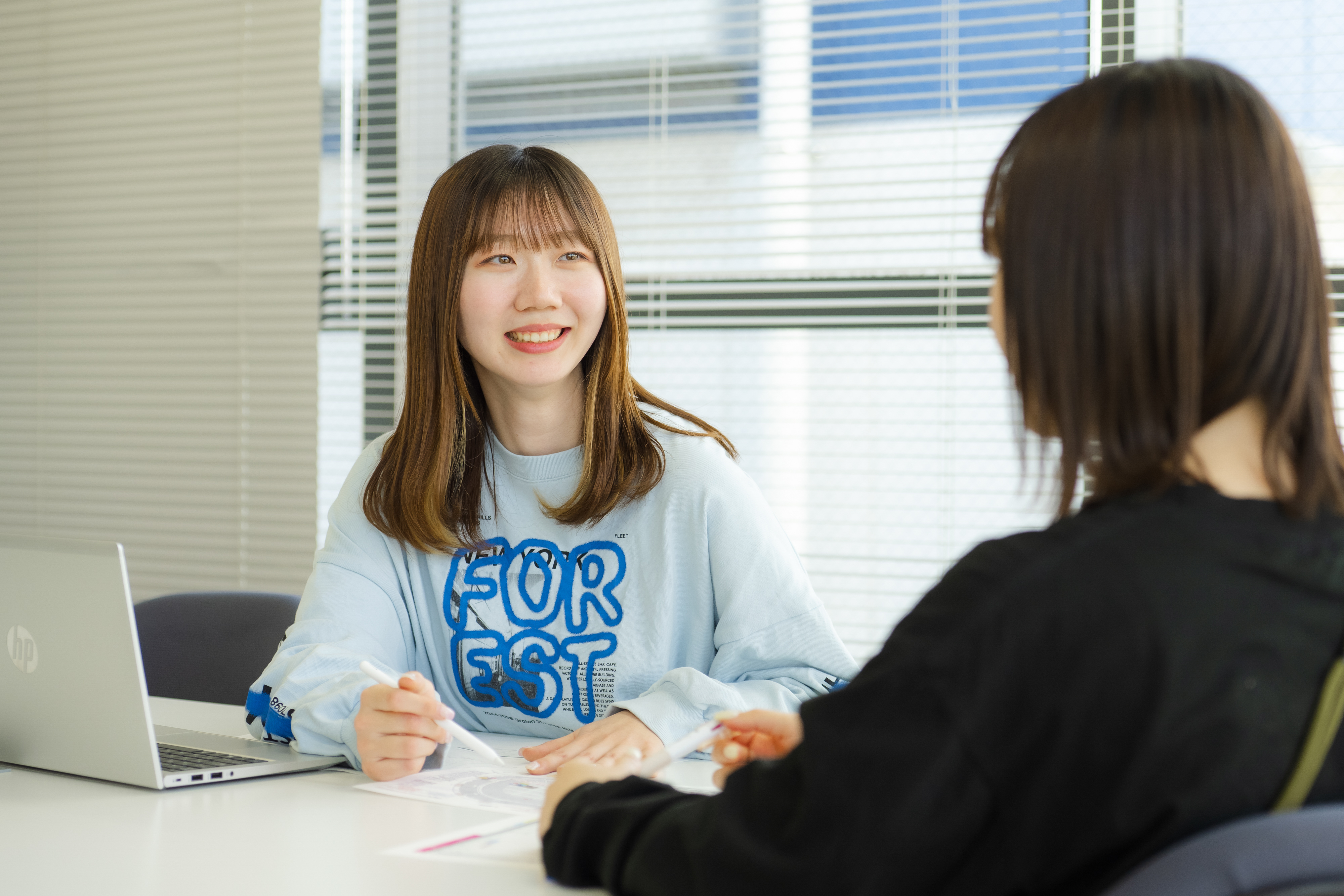ハートスで活躍する先輩社員
